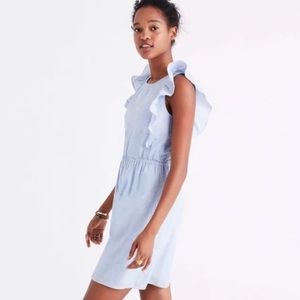 Madewell Bellflower Chambray Dress